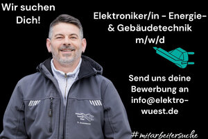 Elektroniker/in mit Fachrichtung Energie- und Gebäudetechnik (m/w/d)